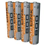 Camlink CL-CRAAA80P4 Batterij NiMH AAA/LR03 1.2 V 800 mAh Ready-2-Go 4-blister