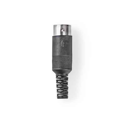 Nedis CAVC20903BK DIN-Connector | 6-pins male | 25 stuks | Zwart