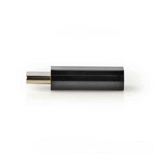 Nedis CCGP60910BK Adapter USB 2.0 | Type-C male - Micro B female | Zwart