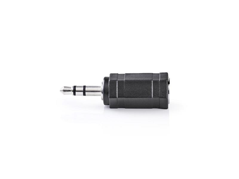 Nedis CAGP22930BK Stereo Audioadapter | 3,5 mm male - 2,5 mm female | 10 stuks | Zwart