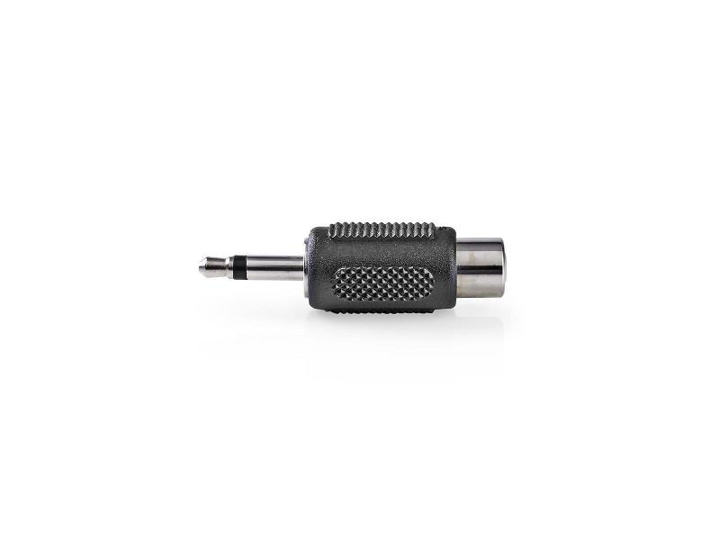 Nedis CAGP22965BK Mono-Audioadapter | 3,5 mm male - RCA female | 10 stuks | Zwart