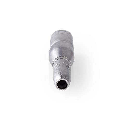 Nedis CAGP15944ME XLR-Adapter | XLR 3-pins male - 6,35 mm female | 10 stuks | Metaal