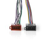 Nedis ISOCSO16PVA Sony 16-Pins ISO-Kabel | Radioconnector - 2x autoconnector | 0,15 m | Veelkleurig