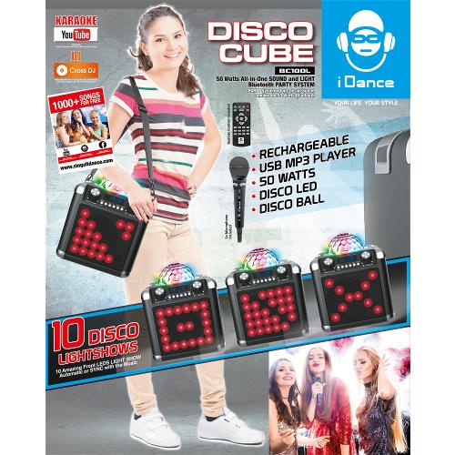 Idance speakers Disco cube bc100l Idance speakers disco cube bc100l (4)