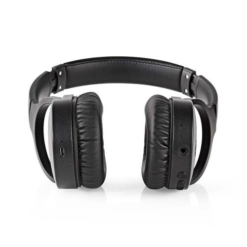 Nedis HPBT2260BK Draadloze hoofdtelefoon | Bluetooth® | Over-ear | Actieve ruisonderdrukking (ANC) | Zwart