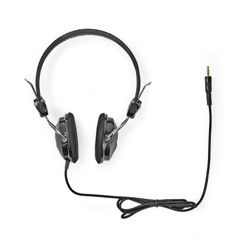 Nedis HPWD1103BK On-Ear Koptelefoon | Bedraad 1,50 m | Zwart