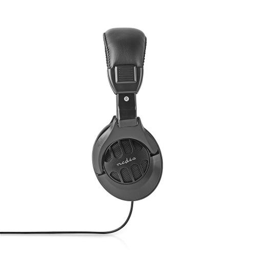 Nedis HPWD3200BK Over-ear Koptelefoon | bedraad 2,50 m | zwart