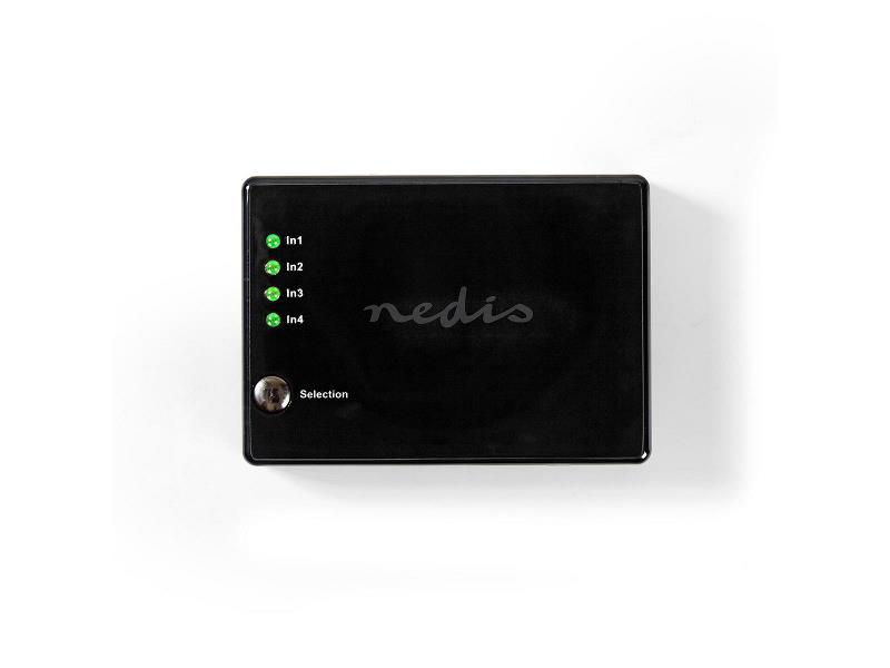 Nedis VSWI34004BK 4-poorts | HDMI-Switch | zwart