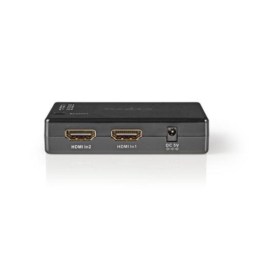 Nedis VSWI34004BK 4-poorts | HDMI-Switch | zwart