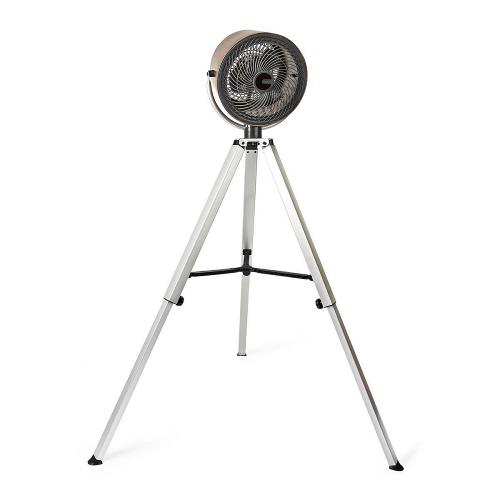 Nedis  Ventilator op Driepoot | Diameter 25 cm | 3 snelheden | Houtmotief