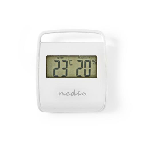 Nedis WEST100WT Thermometer | Hygrometer | Indoor | White