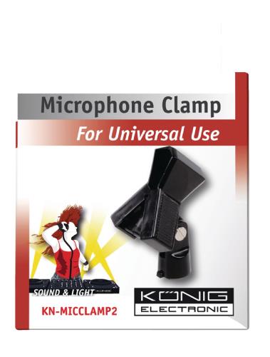 König KN-MICCLAMP2 Universele microfoonklem