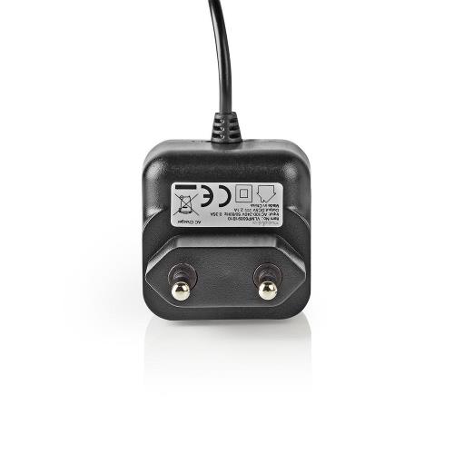 Nedis WCHAM212ABK Thuislader | 2,1 A | Vaste kabel | Micro-USB | Zwart