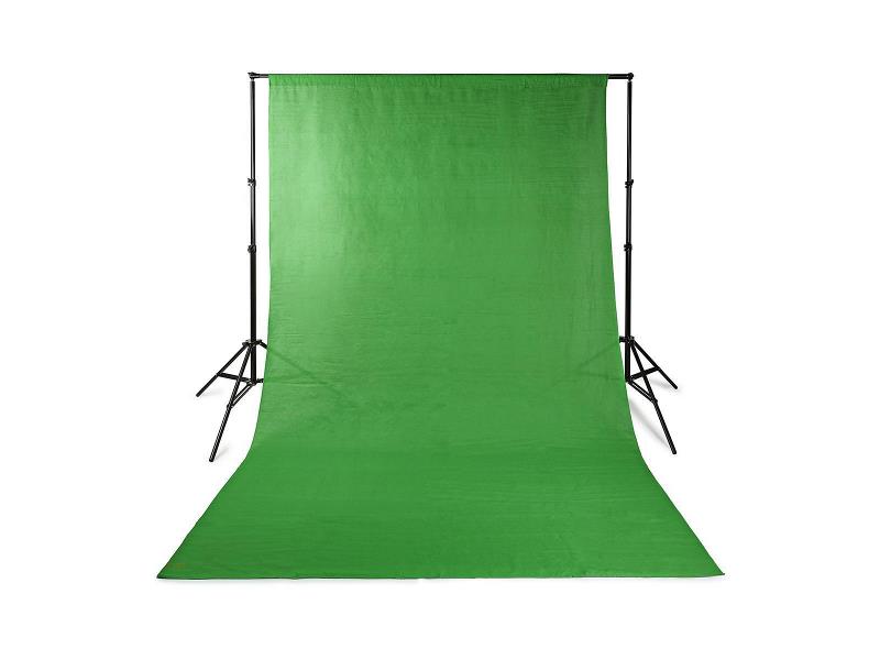 Nedis BDRP33GN Achtergronddoek voor Fotostudio | 2,95 x 2,95 m | Groen