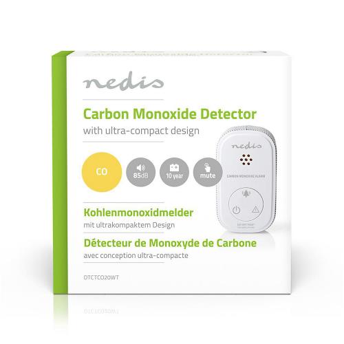 Nedis DTCTCO20WT Carbon Monoxide|Koolstof-Monoxide