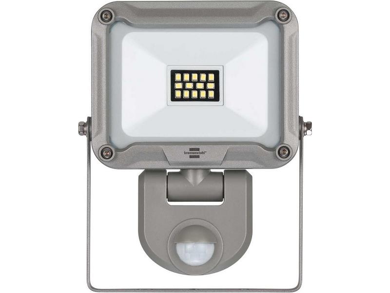 Brennenstuhl 1171250132 LED Floodlight met Sensor 10 W 900 lm Grijs