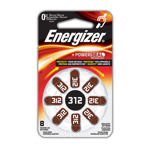 Energizer 53542574100 Zinc-Air Batterij PR41 1.4 V 8-Blister