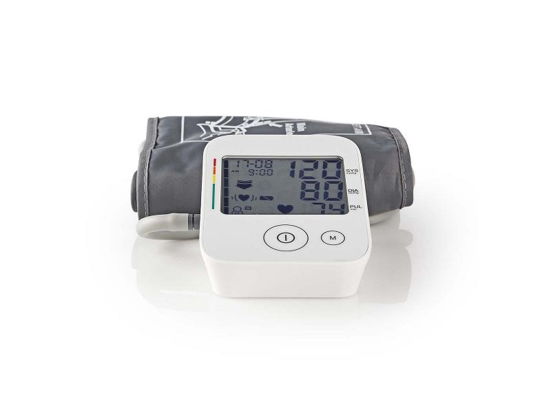 Nedis BLPR120WT Pols Bloeddrukmeter | LCD | Tijd & Datum | Opslag voor 60 Metingen