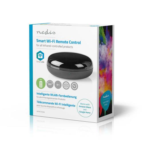 Nedis WIFIRC10CBK Wi-Fi smart universele afstandsbediening | Infrarood | USB-gevoed