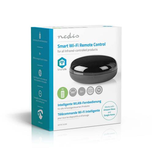 Nedis WIFIRC10CBK Wi-Fi smart universele afstandsbediening | Infrarood | USB-gevoed