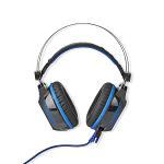 Nedis GHST500BK Gaming Headset | Over-ear | 7.1 Virtual Surround | LED Light | USB Connector