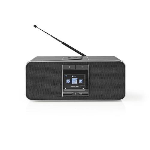 Nedis RDIN5000BK Internetradio | 42 W | DAB+ | FM | Bluetooth® | Zwart