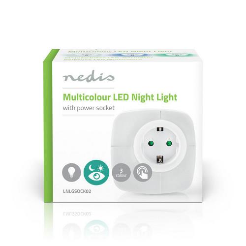 Nedis LNLGSOCK02 LED Nachtlamp | Dag/Nachtsensor