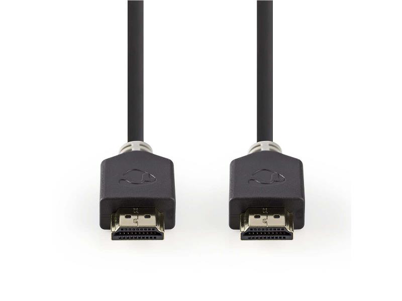 Nedis CVBP35000BK10 Ultra High Speed HDMIT-Kabel | HDMIT-Connector - HDMIT-Connector | 1,00 m | Antraciet