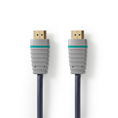 Bandridge BVL2101 Ultra High-Speed HDMIT-Kabel met Ethernet | HDMI-Connector - HDMI-Connector | 1,0 m | Blauw