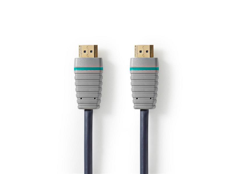 Bandridge BVL2101 Ultra High-Speed HDMIT-Kabel met Ethernet | HDMI-Connector - HDMI-Connector | 1,0 m | Blauw
