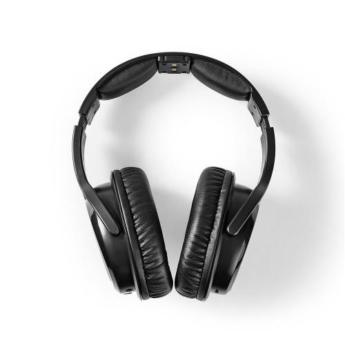 Nedis HPRF320BK Wireless Headphones | Radio Frequency (RF) | Over-Ear | Charging Base | Zwart
