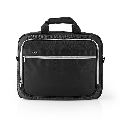 Nedis NBBG17200BK Notebook Bag | Shoulder Strap | 10 Storage Pockets | 17 - 18"