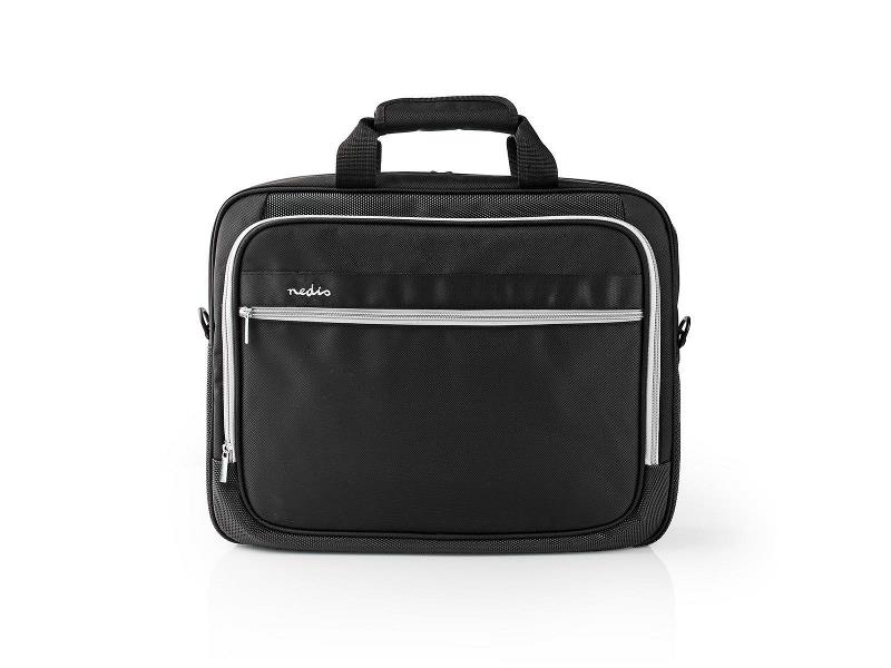 Nedis NBBG17200BK Notebook Bag | Shoulder Strap | 10 Storage Pockets | 17 - 18"