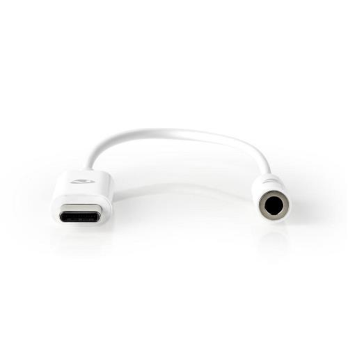 Nedis CCBP65950WT015 USB-C Adapter | USB-C Male - 3,5 mm Female | 0,15 m | Wit