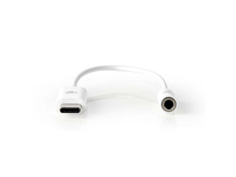 Nedis CCBP65950WT015 USB-C Adapter | USB-C Male - 3,5 mm Female | 0,15 m | Wit