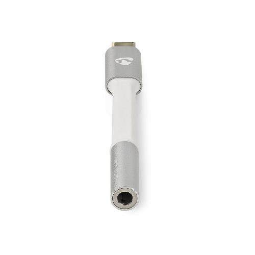 Nedis CCTB65950AL008 USB-C Adapter | USB-C Male - 3,5 mm Female | 0,08 m | Aluminium