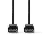 Nedis CCGB37014BK20 DisplayPort 1.4-Kabel | DisplayPort Male - DisplayPort Male | 2,00 m | Zwart