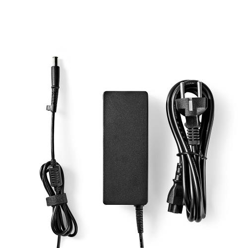 Nedis NBARF9005FBK Notebook Adapter 90 W | 7.4 x 5.0 mm centre pin | 18.5 V / 4.9 A | Used for HP | Power Cord Included