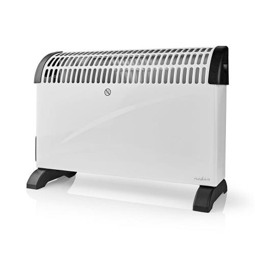 Nedis HTCO30FWT Convection Heater | Thermostat | Fan Function | Timer Function | 3 Settings | 2000 W | White