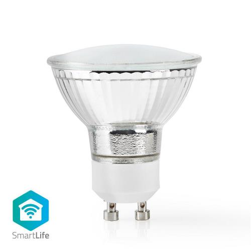 Nedis WIFILW11CRGU10 Wi-Fi Smart LED-Lamp | Warm Wit | GU10
