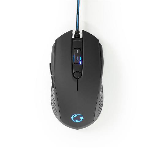 Nedis GCK31100BK Gaming Combo Kit | 3-in-1 | Headset, Mouse and Mouse Pad