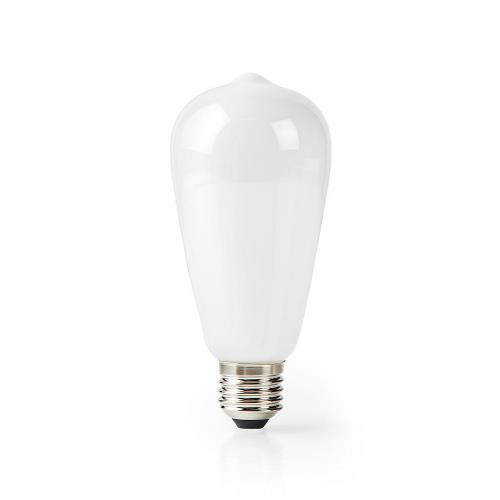 Nedis WIFILF11WTST64 Wi-Fi Smart LED Bulb | E27 | ST64 | 5 W | 500 lm | White