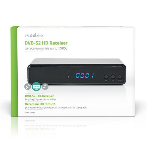 Nedis DVBS2265BK DVB-S2 Receiver