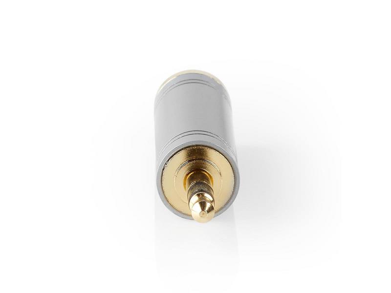 Nedis CAGC22935ME Stereo Adapter | 3.5 mm Male to 6.35 Female | Metal