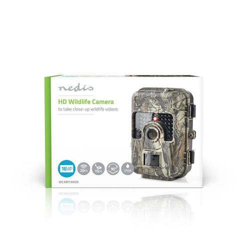 Nedis WCAM130GN HD Wildlife Camera | 16 MP | 3 MP CMOS