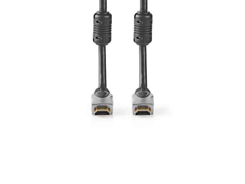 Nedis CVGC34000AT150 High Speed HDMIT-Cable Ethernet | HDMIT-connector - HDMIT-connector | 15.0 m | Anthracite