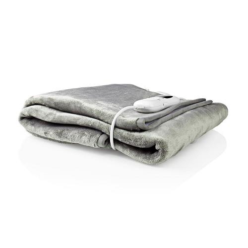 Nedis PEBL130CWT1 Electric Blanket | Under-Blanket| 150 x 80 cm | 9 Heat Settings | Indicator Light | Overheat Protec...