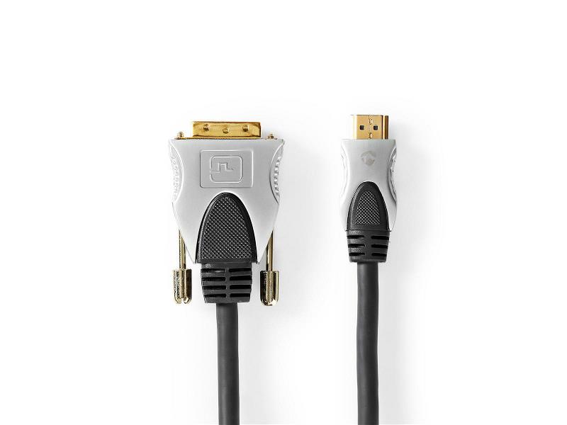 Nedis CCGC34800AT15 HDMIT - DVI Cable | HDMIT Connector - DVI-D 18+1-Pin Male | 1.50 m | Black