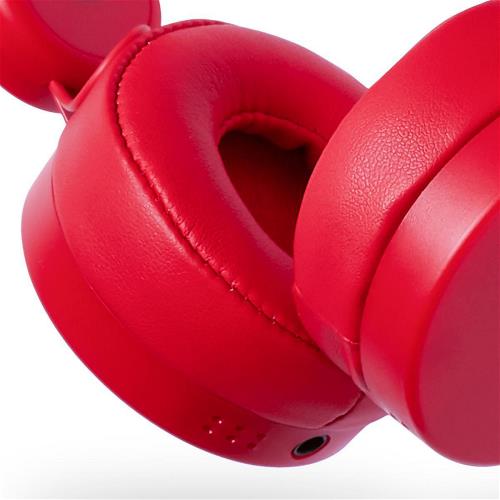 Nedis HPWD4000RD Bedrade hoofdtelefoon | 1,2 m Ronde Kabel | On-Ear | Afneembare Magnetische Oren | Chrissy Crab | Rood