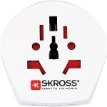 Skross 1.500221 SKross Travel Adapter World-to-USA Earthed